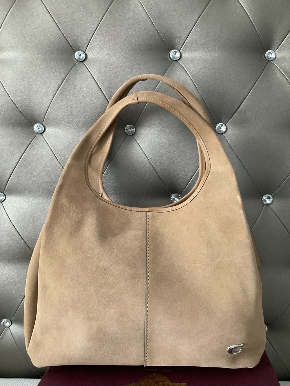 Coach Lana Suede Shoulder Bag